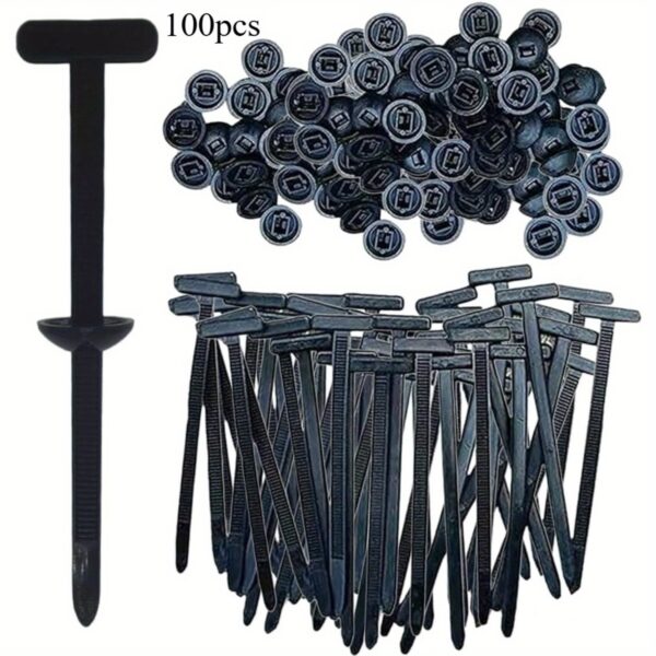 056ac3c31d5b4ce3b5882667b4e789eb-goods.jpeg 100/ 20/ 30/ 50pcs Nylon Universal Cable Tie Buckles, Buckle Cable Ties, Multi-Purpose Plastic Cable Tie Buckle Tools for Daily Car Repairs