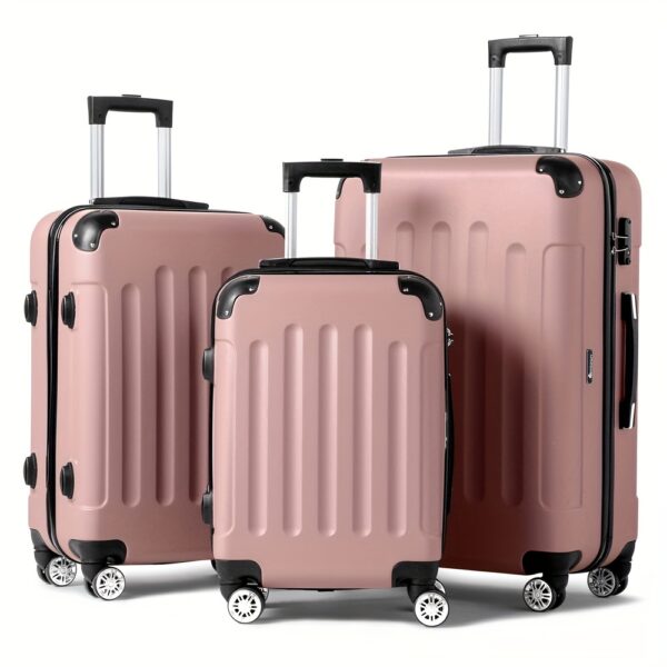 07852937-a379-49a5-aa8d-8805efb44bb0.jpg 3pcs Luggage with Corner Protectors, 20/24/28-Inch, Durable Hard Shell, 360 Spinner Wheels, with TSA Lock, Multifunctional Large Capacity, Lightweight Travel Suitcase, Big Luggage for Travel, Lightweight Carry On Luggage, Suitcase Cover Protector, Aluminum Luggage, Travel Luggage with Wheels, Checked Baggage, Vacation Essentials, Stylish Travel Gear, Modern Luggage, Smoothrolling Wheels, Lightweight Construction, Multifunctional Suitcase, Business Trips, Weekend Getaways