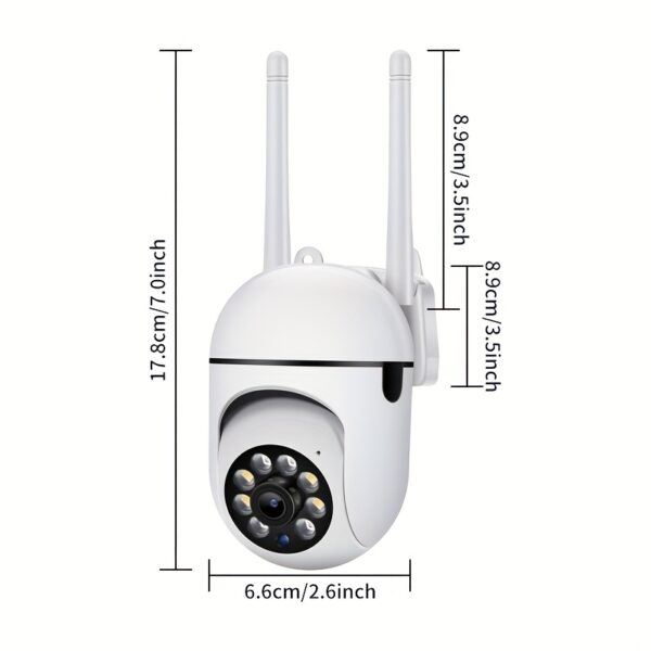 Secure Your Home with A Wireless WiFi Camera Panoramic pan/tilt rotation Camera with Motion Detection, Full color night vision, And Two-way voice call, Indoor Surveillance, Home Security, Sleek Security, Modern Surveillance, Highquality Lens, Durable Construction, Smart Home Device, Techsavvy Users, Business Owners, Cctv At Home