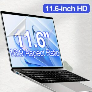 2pcs SAMIDANN 11.6" HD/Full HD Laptop Screen Protector with 5H Hardness, Anti-Glare, Scratch & Fingerprint Resistant, Smudge Proof, Glossy-Free Matte Surface, Precise Fit for Chromebook, Ultrabook, Notebook Computers - Easy Installation & Cleaning, Compatible with HD/Full HD Displays, Anti- Privacy, Durable PET Material, Smooth Texture, Precise Cutouts, Ideal for Home Office & Travel Use, Screen Protector for Laptop, Surface Laptop Screen Protector, Protector Laptop,