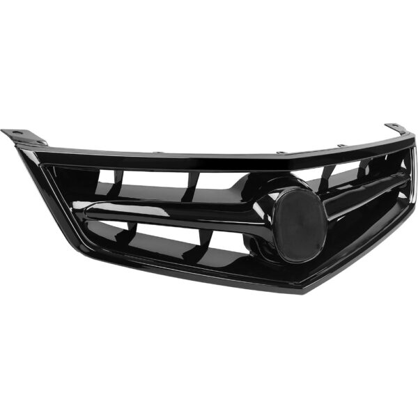 10a257ab-45e6-4014-b591-954927347482.jpeg Front Grille Bumper Compatible with 2006-2008 Honda Acura TSX WO Emblem Replacement for AC1200112 71121SECA02ZA 71122SECA02 Black