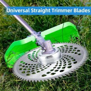 1117a209-2974-4d15-862f-037b817bacab.jpg 1 x 40/80T Hardened Alloy Brush Blades - High-Performance Stainless Steel Replacement Blades for Grass Trimmers, Edgers, Weeders - Durable, Wear-Resistant, Long-Lasting Design with Enhanced Grip & Ergonomics, Weed Removal Tool, Serrated Edge Design, Robust Construction