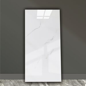 [31pcs 3D Marble Stickers] 31pcs 3D Marble Look Wall Stickers with Crystal Accents | Waterproof Self-Adhesive Vinyl Panels, Easy to Match & Remove for Kitchen, Living Room, Bathroom, Hallway, Office - Sleek Glossy Finish, Home & Dorm Decor, 24"x12
