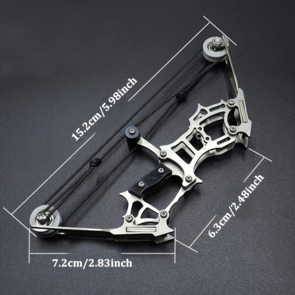 1616bad7-575e-4bd6-b001-5be3f3deab68.jpg Small/Large Shadow Bow+12 Accessories, Composite Bow Set, Indoor Leisure, Stainless Steel Archery Bow, Hunting Shooting Practice, Archery Roller Bow, Entertainment, Christmas, Independence Day, New Year Gifts, Outdoor, Outdoor Competitions