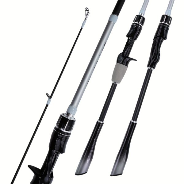 17031a1d-ec6d-4ca0-a6c5-1bf7a609289f.jpg MINGWO New Coolroad Trolling Rod Bait Fishing Rod Two-Section Rod Carbon Fiber Casting Fishing Rod Straight Handle Gunstock Handle Rod