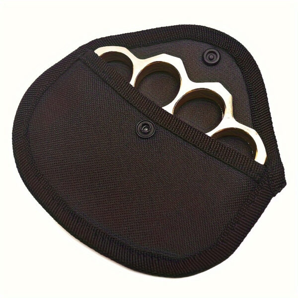 [1pc Shockproof Glove Holder] 1pc Shockproof Fabric Knuckle Glove Holder | Soft Lining & Hanging Buckle | Secure Closure for Martial Arts Training, Gym & Home Use