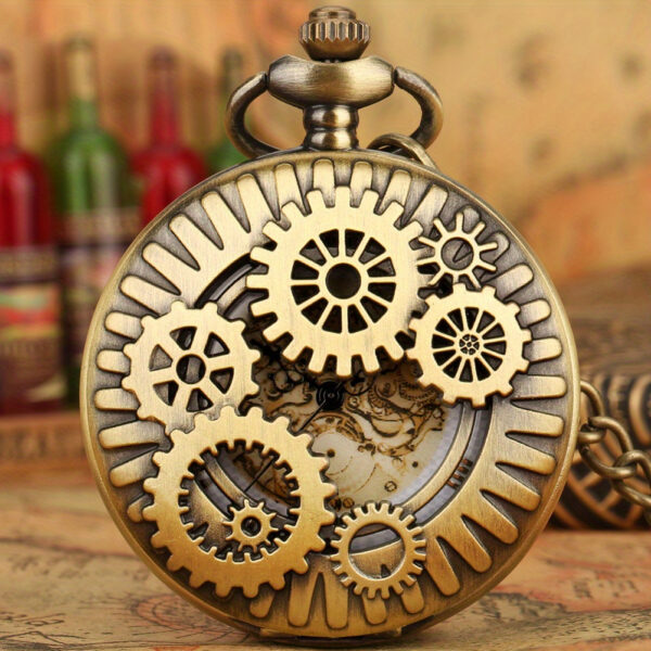 1723453911894-327fa8113d8642779d105559b9035d6c-goods.jpeg Hollow Gearwheel Half Hunter Quartz Retro Pocket Necklace Watch Roman Numerals Analog Steampunk Cool Pendant Clock Christmas Birthday Gift