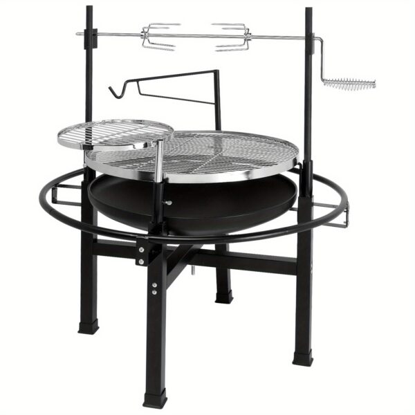 1727684829937-5ee8ab242a594d41bc13a796efd2563d-goods.jpeg Portable BBQ Grill Charcoal Camping Grill Multifunctional Grill, Camping Grill Portable, Portable Bbq Charcoal Grill, Outdoor Grill, Charcoal Grill Outdoor, Portable Barbecue Grill, Tailgating Grill, Outdoor Cooking, Lightweight Grill, Compact Design, Heatresistant Material, Durable Construction, Cooking Grill, Grilling Equipment, Sports Fans, Campers