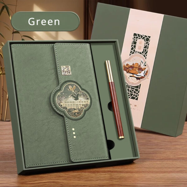 [Elegant Business Gift Set] Premium Elegant Business Notebook Gift Set - Conference Journal with Pen & Office Essentials