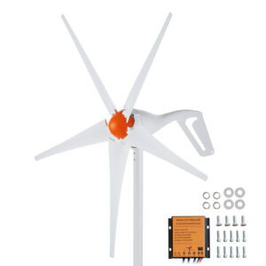VEVOR 500W Wind Turbine Generator 12V 5-Blade Wind Turbine Kit & MPPT Controller