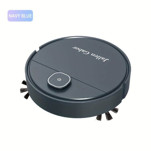 2071dae4-3483-4246-bb8a-fd4a865f07bd.jpg Jallen Gabor 3-in-1 Robot Vacuum Cleaner with 2800Pa Strong Suction, 90-Min Runtime, Quiet Operation, Anti-Slip & Obstacle Avoidance, Pet Hair & Dust Cleaning, USB Rechargeable, 1.5" Thin Design, 3 Brush Heads, 3 Modes (Sweeping, Mopping, Vacuuming), Ideal for Home & Office, Pet Hair Removal, Sleek Robot Design, Durable Robot Cleaner