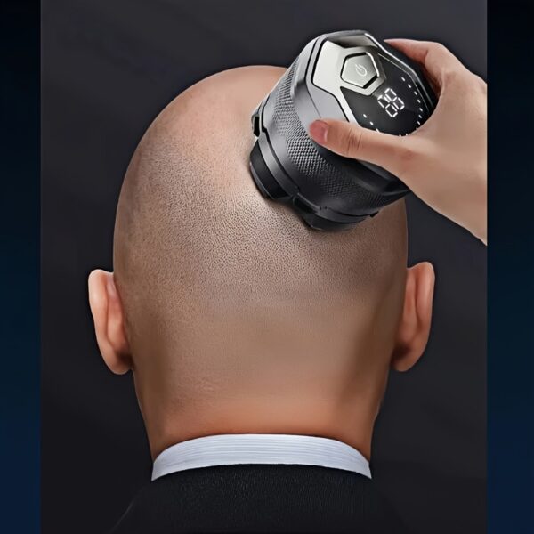Bald Head Essential, Six-blade Magnetic Levitation, Closer to The Skin, Digital Display Of Battery Power, High-power Rotation Without Jamming, Easy to Wash And Maintain, Electric Shaver.