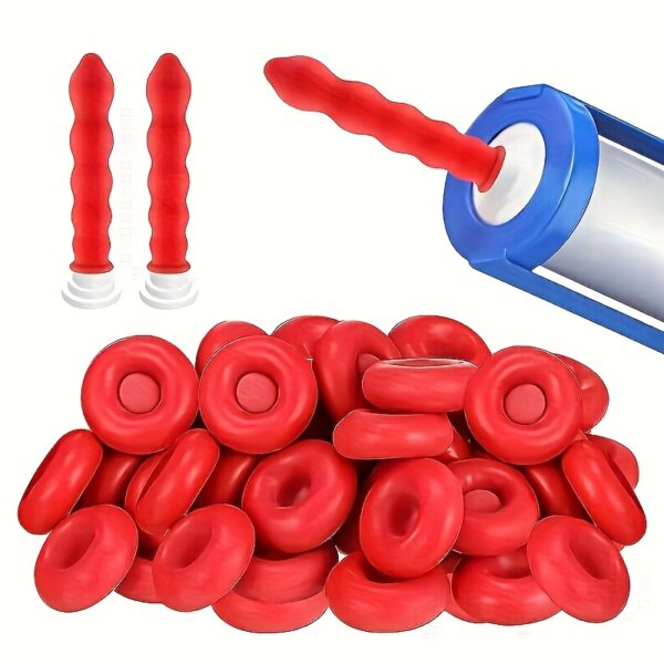 12pcs Silicone Sealant Cap Kit, Reusable Sealant Tube Sealing Cap, Rubber Sealant Storage Cover for Preserving Sealant, Suitable for Standard Sealant Nozzles