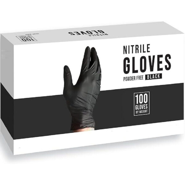 26e0fa4b-0841-4997-83ee-6467d6784dd8_1034x1034.jpeg.format.jpg 100pcs Disposable Nitrile Ultra-Durable Gloves, 5-mil, Black Gloves Disposable Latex Free, Powder Free Gloves Waterproof, Tear-Resistant, and Powder-Free for Kitchen Cleaning, Tattoo, Hair Dyeing, Pet Grooming, Beauty Salons, and Household Chores - Perfect for Outdoor Cleaning Supplies and Household Gadgets