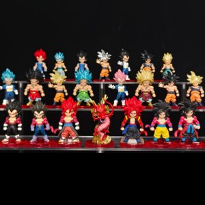 27ce3ea3-ffc1-4ea1-abd9-9b3d551a78bd.jpg 24 Anime Character PVC Figures, Super Saiyan Figure Set - Red Dinosaur, Vegeta, Kuririn, Birusu & Gotenks. Randomly Get 1 of Them (Only One Available). Perfect for Collectors | Home/Office Desktop Display Stand Decorations|Anime Statue Collection&Car Ornament