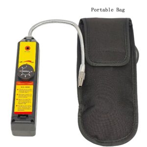 Newly Developed Refrigerant Fluoride Leak Detection Instrument with Indicator Light, High Precision Halogen Gas Leak Detection Instrument, Suitable for Halogen R134A, R410A, R22A Air Conditioning Warm Air AC