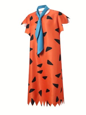 2pcs "Flintstones" animated cosplay Reality show Cosplay Party stage Cosplay Men dress up costumes Novelty costumes, Halloween Savage men dress up costumes