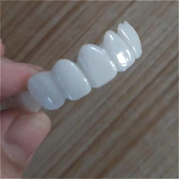 8pcs Comfortable And Flexible White Tooth Socket + Case + Tool Pliers -Durable, Adjustable, Easy To Clean, Perfect For Daily Use, Non-Stick Teeth Accessories