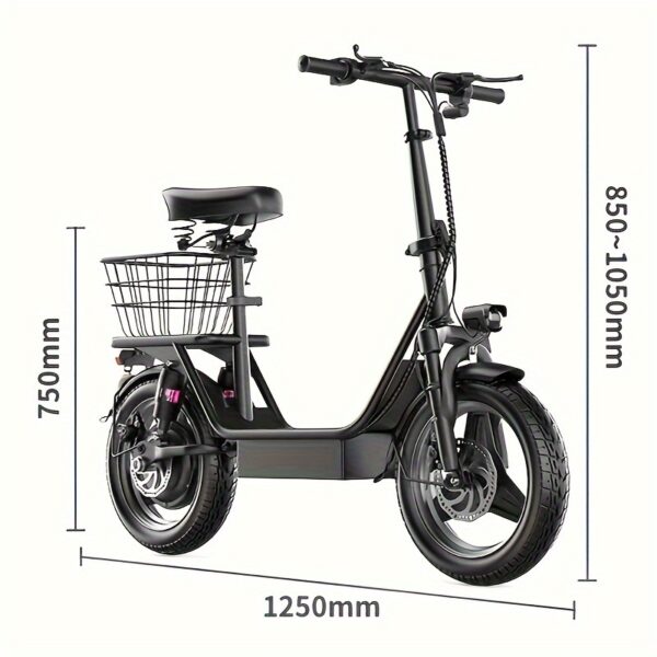 ASKGO K10 Electric Scooter with Seat, 500W Motor, 14" Tire, 36V 13AH Electric Scooter Adults, 20MPH 30Miles Range Folding E Scooter for Adults Commuting Travel, Last Mile Transport, Urban Commuting, Sleek Electric Vehicle, Modern Mobility, Reliable Brakes, Durable Construction, Longrange Scooter, Adult E Scooter, Electric Scooter For Men, Electric Scooter Men, Electric Bike, Foldable Electric Scooter, Long Range Electric Scooter, Electric Scooter With A Seat, Electric Scooter With