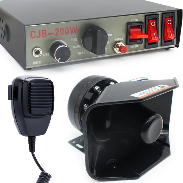 1 Set PA System Kit - Slanted Design Speaker and Controller, Easy Installation with Hands-Free Handheld Microphone, Convenient Use, Suitable for 12V Vehicles, Vehicle Audio Upgrade, Sleek Speaker Design, Durable Speaker Casing, Vehicle Sound System, Modern Car Accessory, Highquality Audio, Car Audio Upgrade, Car Enthusiasts