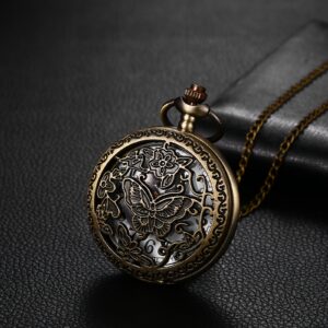 Men's Retro Pocket Watch with Necklace - Quartz Analog Pocket Watch, Arabic Numerals & Chain, Vintage Style Timepiece for Men, Ideal Gift for Dad, Husband, Brother, Pocket Watches For Men, Vintage Pocket Watch, Pocket Watch Vintage, Vintage Watch, Pocket Watch For Men, Pocket Watches For Women, Mens Pocket Watch And Chain, Pocket Watch For Women, Necklace Watch, Vintage Pocket Watches, Cool Pocket Watch, Pocket Watch And Chain Vintage, Small Pocket Watch, Vintage Pocket