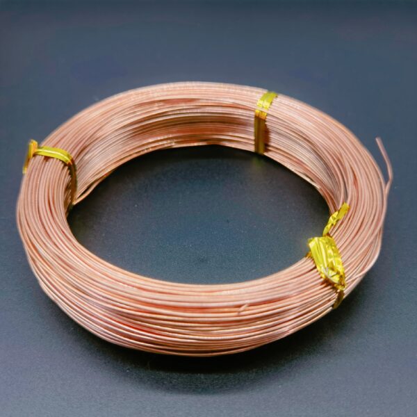 [Copper Wire] 0.8mm² Solid Bare Copper Wire | 160ft/48m Round Soft Flexible Wire with Brushed Finish for Electrical Connections, DIY Projects & Industrial Use, Craft Wire, Electrical Wiring, Neatly Organized Coil, Home Improvement, Home Electricians