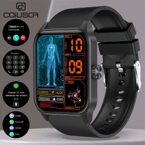 3d37a423-a110-4c82-bb73-e7cc5936d0d8.jpg Men'S Smartwatch 1.85-inch HD Full Touch Large Screen Wireless Calling Multi-Sport Modes Message Push IP68 Life Sitting Reminder Men'S Smart Bracelet Compatible with for iphone/Android