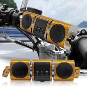 Motorcycle Speaker, Motorcycle Radio Sound Bar, Built-in Amplifier, AUX in, USB, Wireless-Compatible, FM Radio, 12 Volt Vehicle, Metal Mp3 Player, Motorcycle Sound Bar System, Motorcycle Radio And Speakers, Sound Amplifier, Riding Entertainment, Compact Speaker Design, Modern Audio, Robust Construction, Durable Metal Build, USB Compatible Speaker, Aaux Input Speaker, Motorcycle Enthusiasts, Offroad Explorers