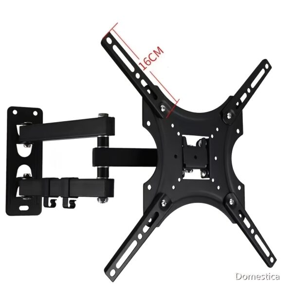 3e65af77-08df-4170-9b3e-f4efff1b49cd.jpg Full Motion TV Wall Mount Bracket Swivel Tilt for 26 32 36 37 40 42 46 49 50 55"