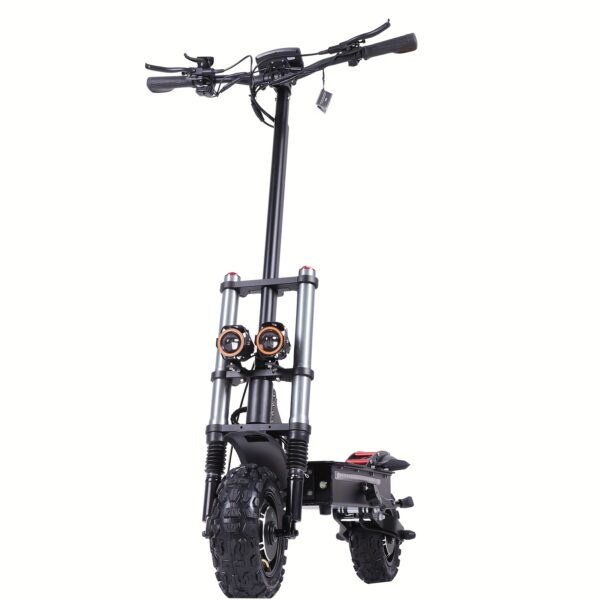 High-Performance Electric Scooter for Adults - 55-60Mile Range, 60V38AH Battery, Dual Motor Drive, 11" Tubeless Tires, 440.92LB Load Capacity, Detachable Seat - Ideal for Commuting & Off-Road, Commuter Scooter, Sleek Scooter Design, Durable Scooter