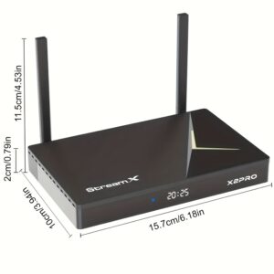 StreamX X2 Pro Android Box - 6K Resolution, Voice Control, Time Shift, 7-Day Playback, Parental Lock, USB 3.0, Great For Family Movie Nights And Live TV, Home Entertainment Centers | Modern Media Players | Advanced Connectivity