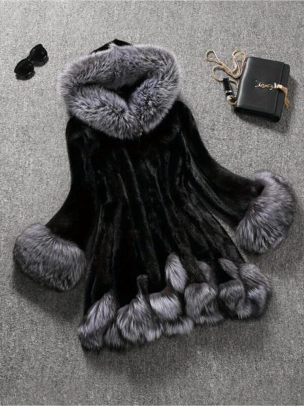 Women's Winter Coat - Elegant A-Line Long Formal & Everyday Outerwear - Non-Stretchy Cold Weather Jacket - Machine Washable Fall/Winter Clothing for Women, Seasonal Fashion, Turtleneck Design, Highquality Fabric, Fleecelined Jacket, Fashionconscious Buyers