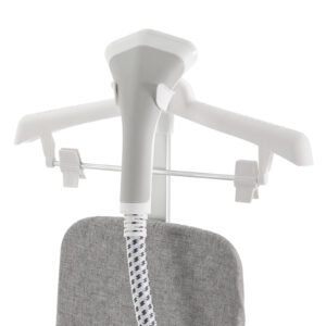 Standing Steamer for Clothes - Professional Garment Steamer with Ironing Board, 47.34oz Tank for 1 Hour Continuous Steaming, Fast 45s Heat-Up, Double-Insulated Steam Hose | Home & Wardrobe Care