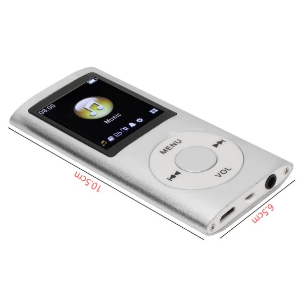 New MP3 Player (No Memory Card) Hi-Fi Sound Quality Portable Music Player with 1.8 Inch LCD Screen, 8 Hours Playtime, Wired Earphones, Multiple Colors, Music Player Portable