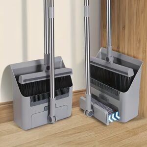 3-in-1 Foldable Broom Mop Broom Combination Set, Home Cleaning Tool Set, Efficient Cleaning, Flexible Design, Quick Dust Removal, A Good Helper for Home And Office Cleaning, Efficient Sweeping, Compact Design, Lightweight Mop Set, Easytoclean Material, Smooth Handle, Multifunctional Cleaner, Cleaning Professionals, Office Cleaners