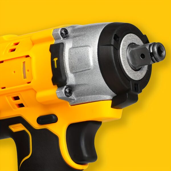 1pc Heavy-Duty Cordless Impact Wrench Tool - 430N.m Torque & 3600 RPM High-Speed, 3-in-1 Multifunctional with Ergonomic Grip & Speed/Mode Control, for Dewalt Batteries (, Tool-Only - No /Charger Included) - Ideal for Automotive Repairs, Home Use, Tire Changes, /Car Maintenance - Durable & Powerful Impact Tool for Demanding Tasks (Ideal), Brushless Impact Wrench with Charger, Impact Wrench with And Charger, Torque Wrench for Automotive