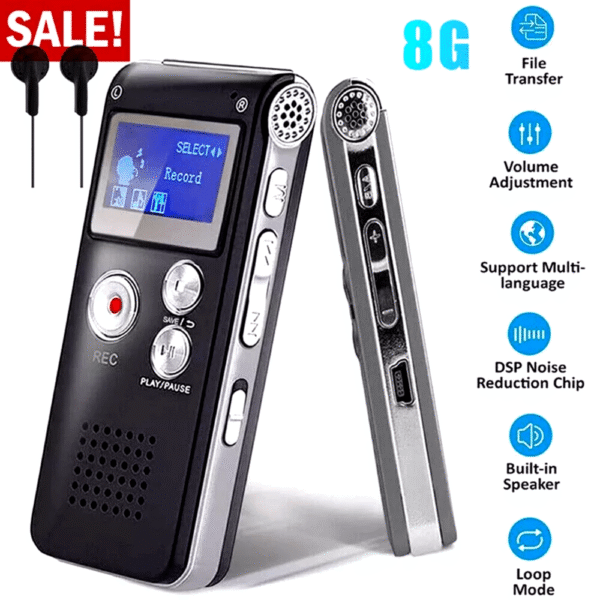 549eab5b79dd2bd10a49d832a4ad70fc_c2lfnOXy0bZ0X.png Digital Voice Recorder Tape Recorder Mini Mini Lectures Are Suitable For Students, Teachers, Journalists