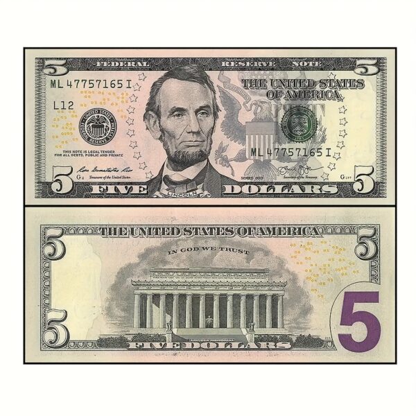 300 Bills, in 8 Dollar Styles, for Events And Celebrations, Including Movie Props, Party Play Money, Educational Purposes, Videos, Weddings, And Gift Giving.