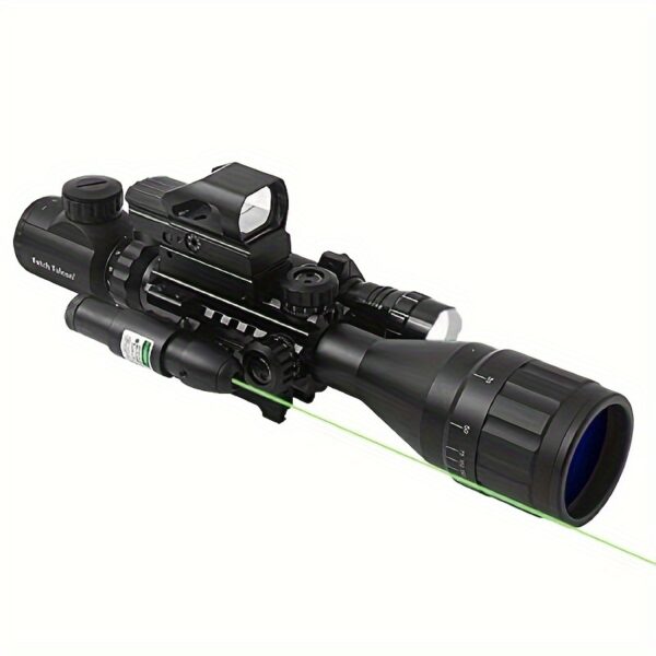 5563cc69-4857-4e13-ba99-806e45d61c48.jpg 5in 1 Combo Rifle Scope High Powered. FMC Nitrogen-filled HD 4-16X50