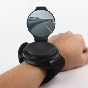 57468a83-5c32-457f-bc87-fcf008283113_1200x1200.jpeg 360-Degree Rotatable Convex Lens Bicycle Mirror, Made of Acrylic Lens, ABS Shell, Equipped with Wrist And Arm Straps, Specifically Designed for Vehicles, Round Rearview Mirror Wrist Mirror, Used for Safety Equipment While Riding Bicycles And Motorcycles, Wrist Rearview Mirror, Riding Wrist Strap Rearview Mirror.