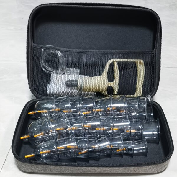 [Cupping Massage Set] 6/12/24/32pcs Cupping Set with Pump | Vacuum Suction Massage for Body & Back