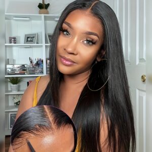 5c08e2e0-65ec-4dd0-9602-2bdb65aacb2d.jpg 5x5 Glueless Brazilian Straight Human Hair Wig - HD Lace Front, Ready to Wear, 180% Density for Women, Elegant Style, Perfect for African American Women, Everyday Elegant Look | Sleek Straight Wig | Highdensity Wig, Wig Accessories
