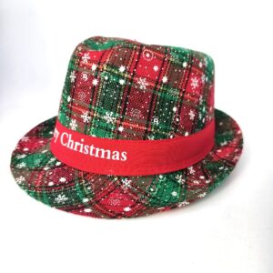 1pc Men's Christmas Festival Dress Up Headwear, Fashion Santa Hat, Magic Performance Hat