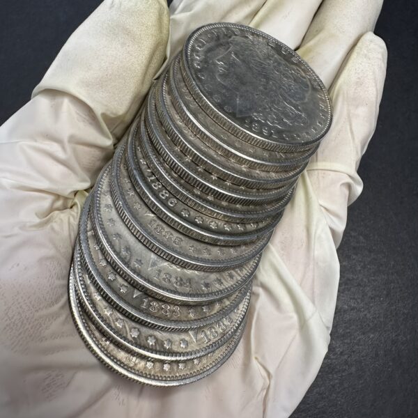 6340ba13-6445-4df1-a15d-45c80e445fa5.jpg 11pcs 1881-1891 Replica Coins - Intricate Jewelry Patterns, Ideal for Beading & Jewelry Making, Perfect Party Gifts, Coin Collector