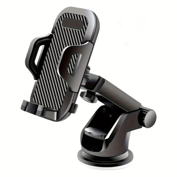 6cd7cda3-4e4e-4411-9e57-2ae42452e84e.jpg Car Phone Holder | Long Arm Suction Cup Holder | Phone Hands-free Holder | Suitable For Smartphones IPhone General Motors Mobile Phone Stand - Adjustable To Fit All Models