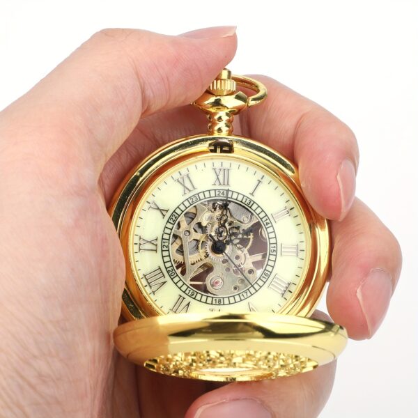 6e595661-b910-48f7-82f7-d20d20bb8e12.jpg Automatic Mechanical Pocket Watch, Antique Hollow Luminous Face Mechanical Watch Key Chain, Mechanical Pocket Watches, for Father's Day, Christmas, Valentine's Day, Birthday, Anniversary Gifts, Vintage Pocket Watch, Pocket Watches For Men, Pocket Watch And Chain, Vintage Watch