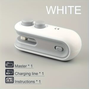 706f14bc-991d-42e1-9fc6-66fa45f00ed1.jpg 1pc Automatic Snack Bag Sealer with Magnetic Lid & USB-Powered Operation - Portable Hand-Powered/USB Charging, Lithium, 16W Energy Efficiency, Ergonomic Handle, Compact & Lightweight for Chips, Cookies, Potato Chips Bags - Ideal for Home, Travel, Camping, Picnic - Magnetic Seal System, USB Charging Cable Included (Compatible with Smartphones/Tablets/Battery-Free Use)