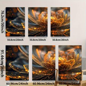 71c4b9c50559958dd3249d20cf987c9c_1744109011101.jpg 3pcs Set of Exquisite Wrapped Wood Frame Decorative Art Orange Blossom Canvas Wall Art The Poster Set Is Suitable for Home Art Decoration, Murals, Bedrooms, Living Rooms, And Wall Art, And Is The Perfect Gift for Easter And Mother'S Day