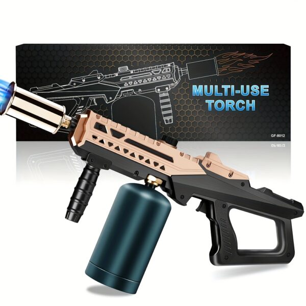 72f7fe5b-1fc4-46b6-9ec2-341ea041a75b.jpg Halloween & Christmas Gift - Propane Gun Torch - Powerful Grill & Cooking Blower Max. 800, 000 BTUs - Culinary Torch Sous Vide - Adjustable Flamethrower For BBQ, Campfire, Charcoal Fires, Perfect Gift (Propane Tank Not Included).