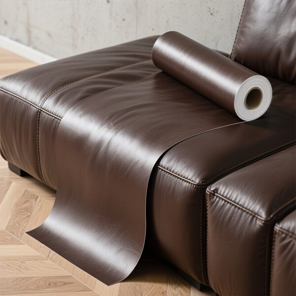 77a5cde6-5e94-444f-b5fe-fe675ebd40ae.jpg Self-Adhesive Synthetic Faux Leather Repair Tape Kit - Ideal for Furniture, Sofa, Car & Electric Vehicle Seats - Durable & Easy-to-Apply Patching Solution, Furniture Repair Tape|Modern Look|Synthetic Faux Leather Patch, Faux Leather Repair Kit